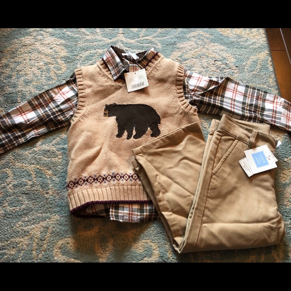 Janie and Jack boys matching set